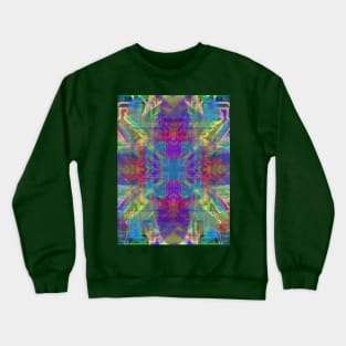 Purple pupils matrix bug Crewneck Sweatshirt